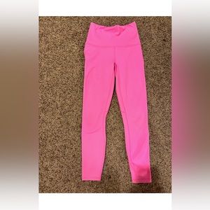 7/8 Barbie pink leggings